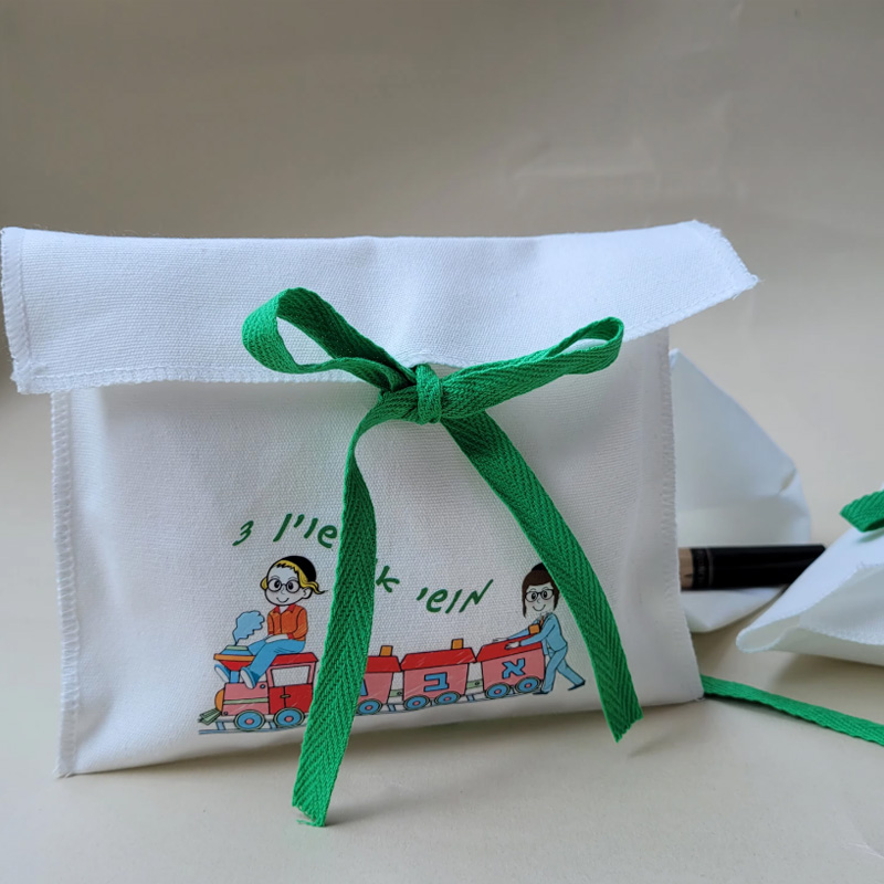 Flap Bag Envelope - Kanvas Zarf hediye keseleri 10x8cm 12x12cm