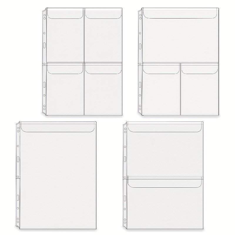 Flap Bag Envelope - 10 adet-A4 Klasör Cepleri, Fermuarsız Nakit