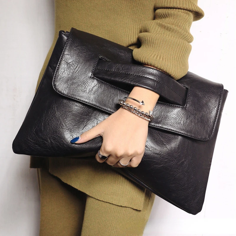 Flap Bag Envelope - GWPPDMY Kaliteli kadın Zarf el çantası