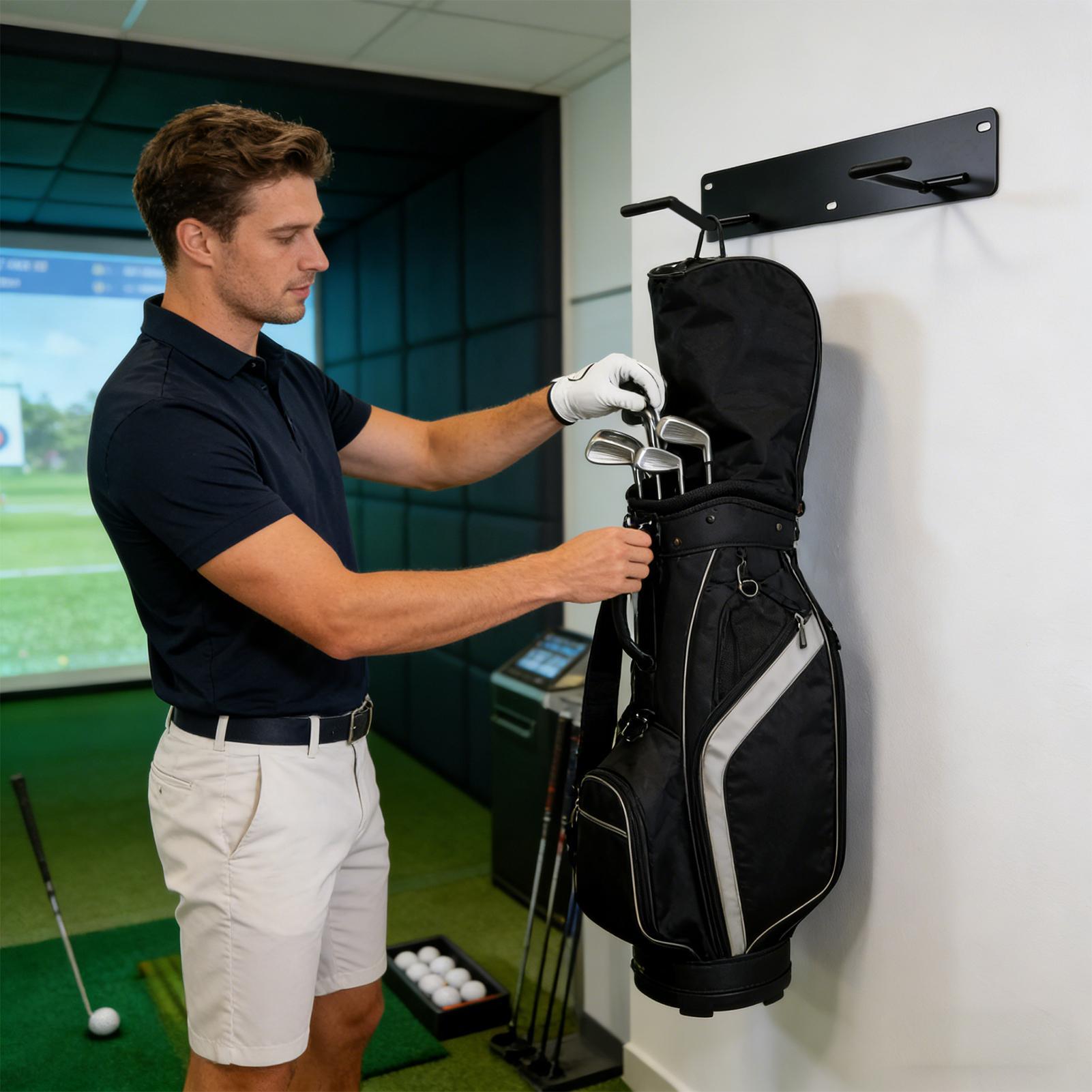 Women Bags Rack - Garaj için golf çantası askısı ağır