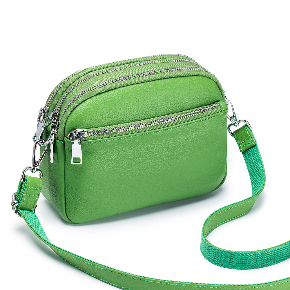 Women Bags Rack - Hakiki deri çok yönlü omuzdan askili