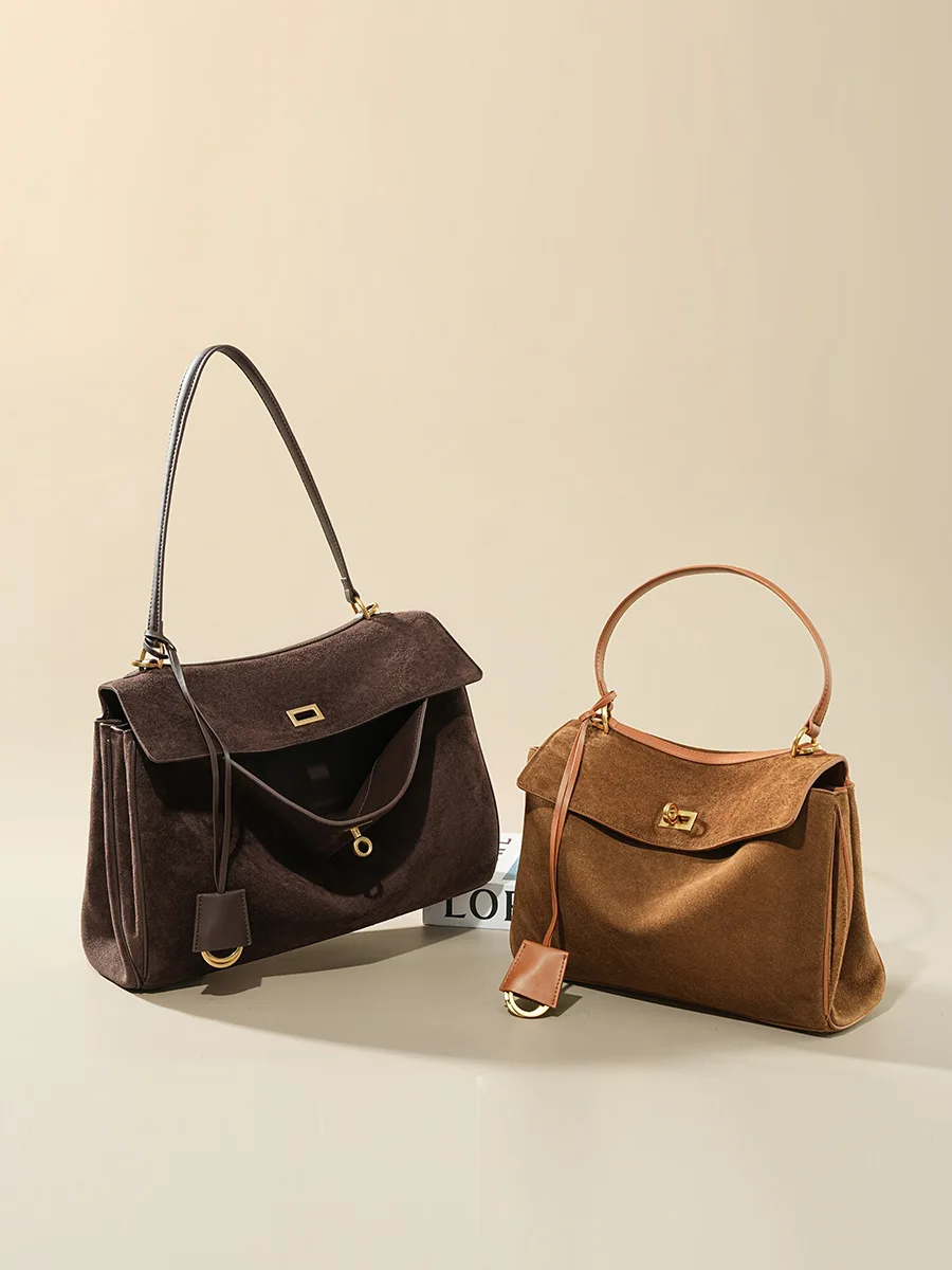 Sonbahar Kış kadın Süet hakiki - Women Bags On Sale incelemesi ve fiyatı