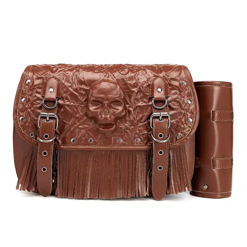 Cafe Moto için Motosiklet Çant - Saddle Bag Leather incelemesi ve fiyatı