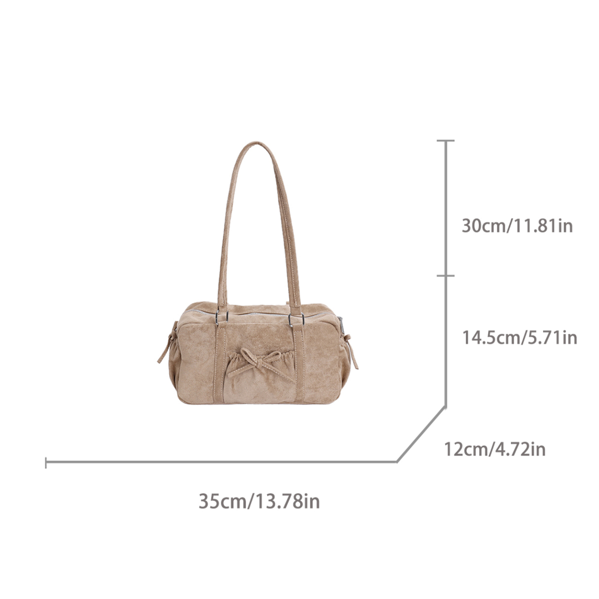 Vintage eğlence süet düz renk  - Women Bags Mk incelemesi ve fiyatı