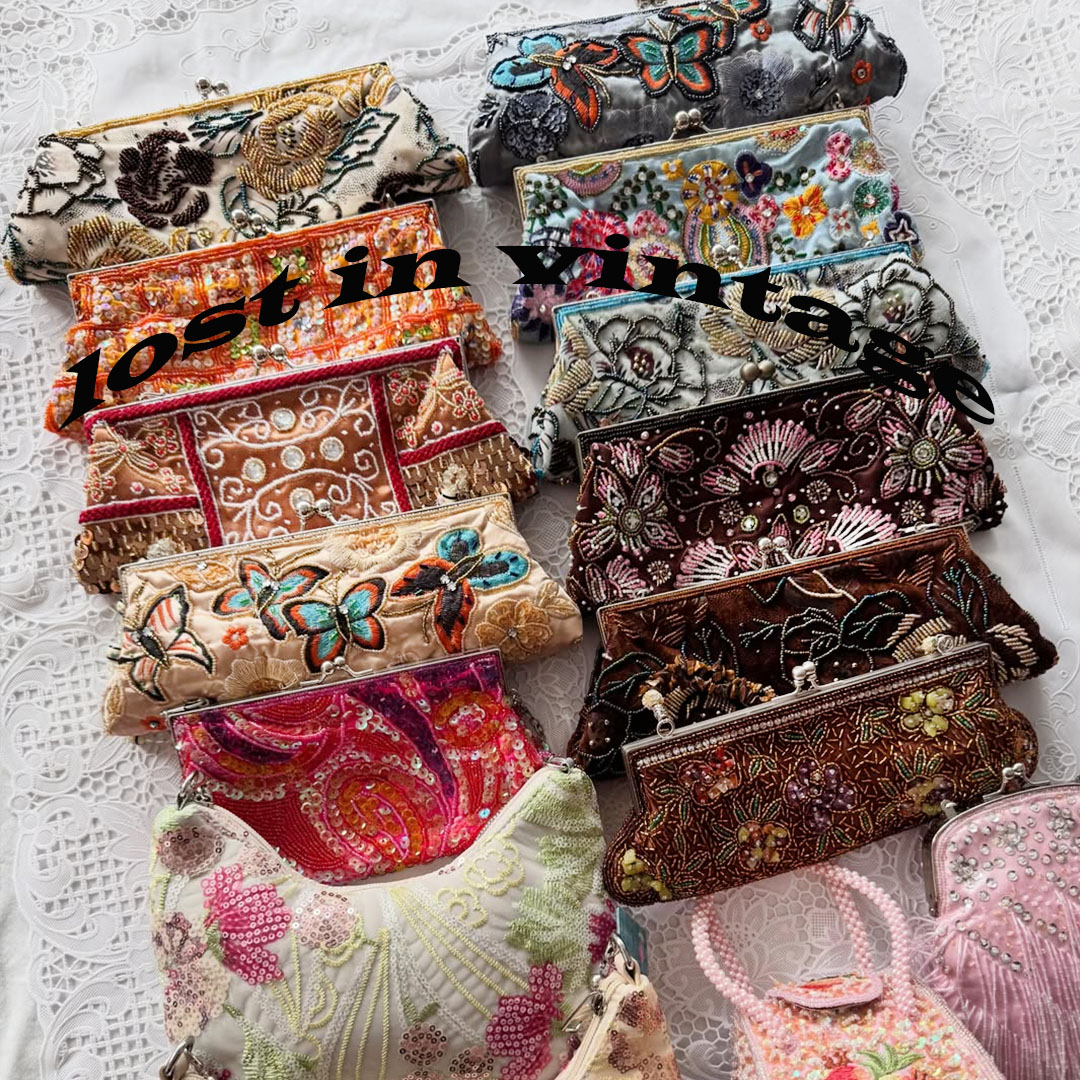 Vintage el-işlemeli Glitter bo - Women Bags Offers incelemesi ve fiyatı
