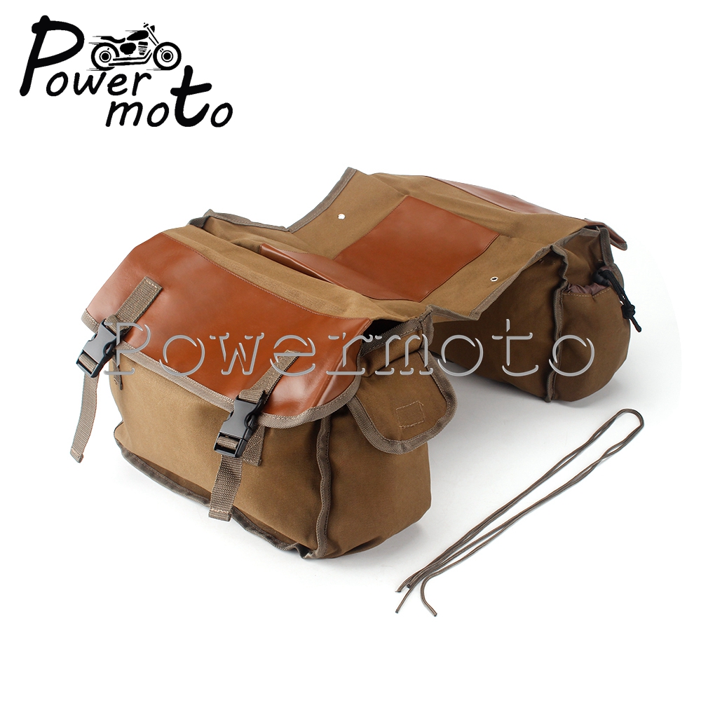 Evrensel Moto eyer çantası mot - Saddle Bag Leather incelemesi ve fiyatı