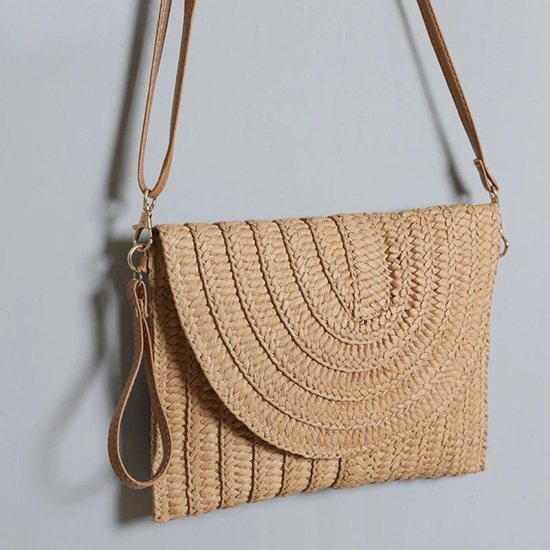 Saman Dokuma Omuz Crossbody Ça - Flap Bag Envelope incelemesi ve fiyatı