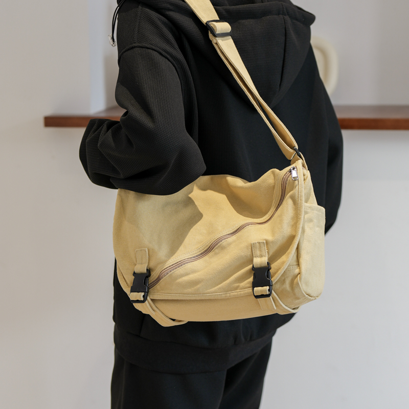Japon Tarzı Kanvas Messenger Ç - Flap Bag Envelope incelemesi ve fiyatı