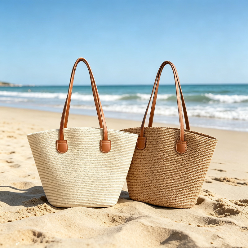 CLAREGQI Kadın Düz Renk Hasır  - Women Bags Large incelemesi ve fiyatı