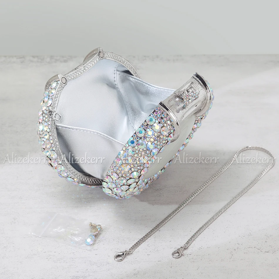 Alizekerr Oval Şekilli Kristal - Women Bags Offers incelemesi ve fiyatı