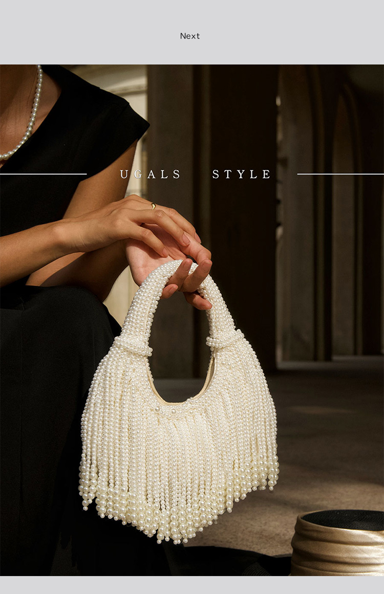 Tasarım Saplı İncili Abiye El  - Women Bags Rack incelemesi ve fiyatı