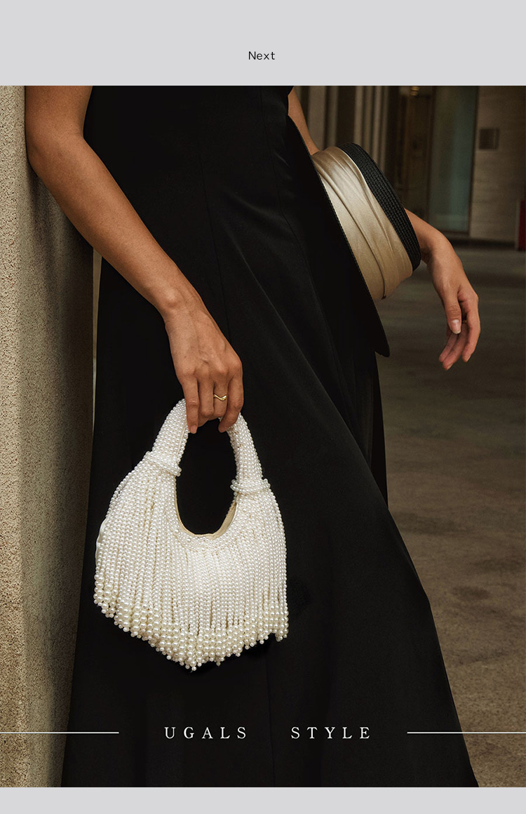 Tasarım Saplı İncili Abiye El  - Women Bags Rack incelemesi ve fiyatı