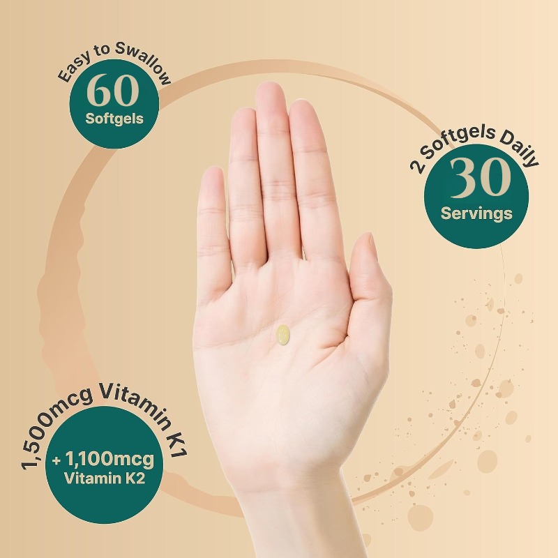 Vitamin K kompleksi, K1+K2 (MK - Women Bags Mk incelemesi ve fiyatı