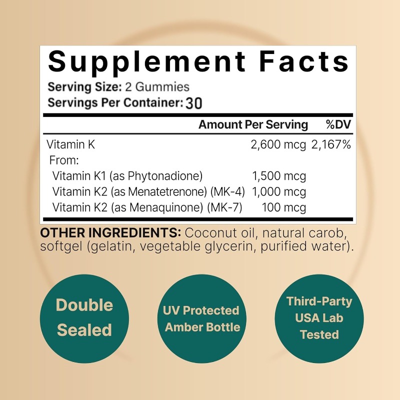 Vitamin K kompleksi, K1+K2 (MK - Women Bags Mk incelemesi ve fiyatı