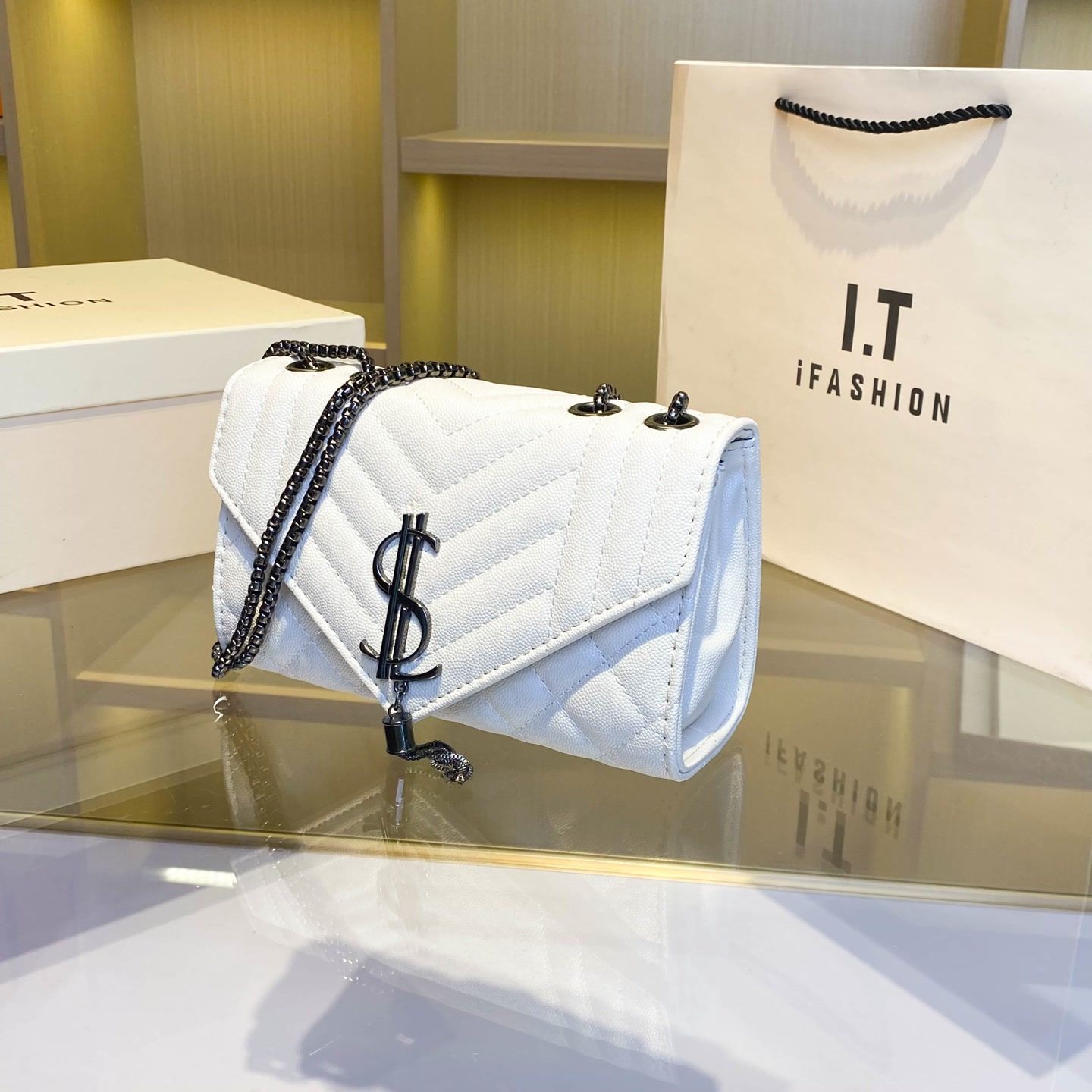Kadınlar için küçük Kare Çanta - Women Bags Ysl incelemesi ve fiyatı