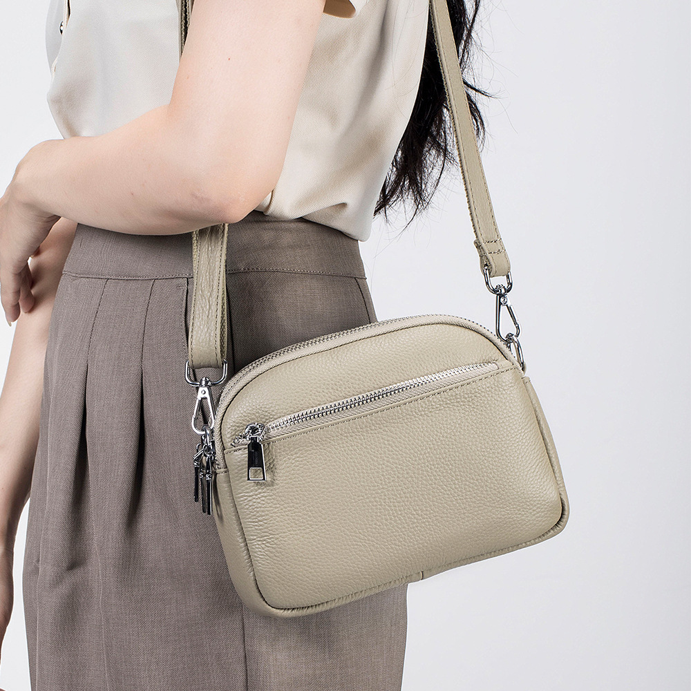 Hakiki deri çok yönlü omuzdan  - Women Bags Rack incelemesi ve fiyatı